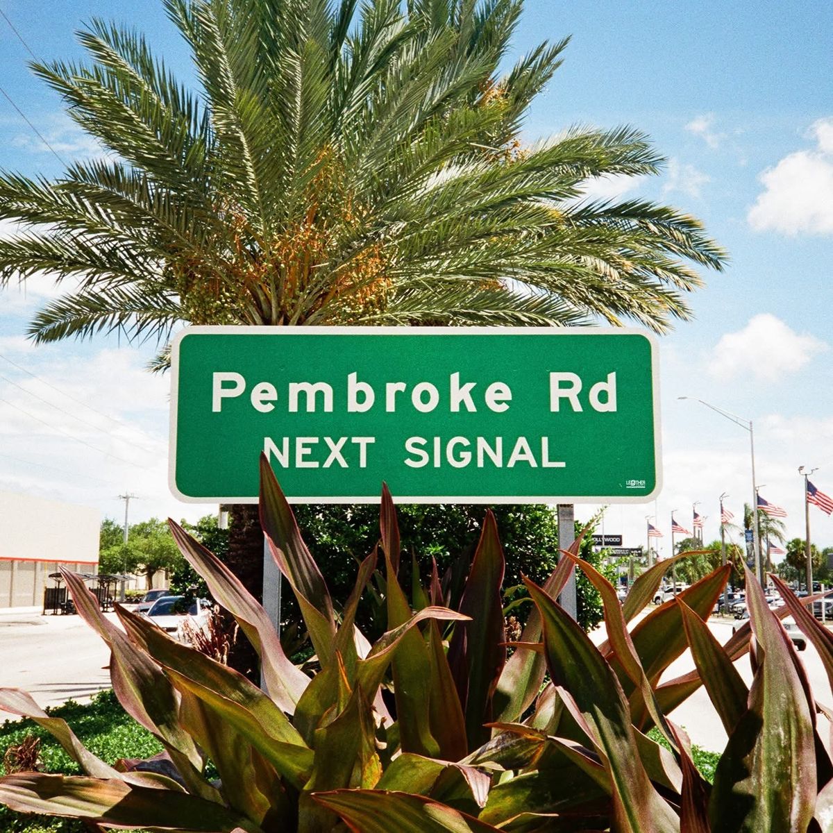 Pembroke Rd street sign